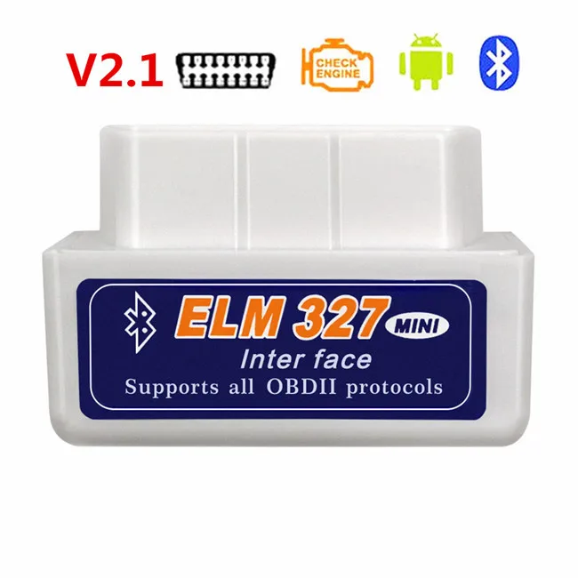 ELM327 BT V2.1 OBD2 ELM 327 Bluetooth V2.1 Автомобильный цифровой инструмент ELM327 сканер hhodd 2 ELM327 2,1 CAN-BUS elm 327 V2.1 для Android/PC - Цвет: ELM327 BT V2.1