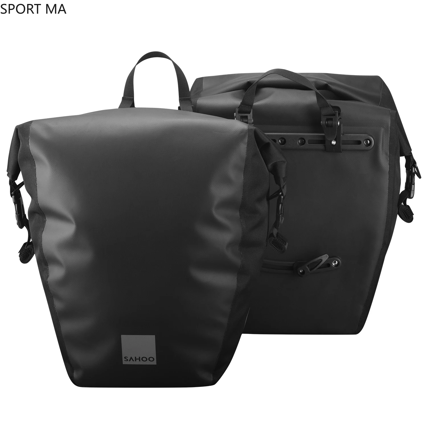 

10/20L Cycling Trunk Bags Large Capacity Bicycle Travel Pannier Rear Seat Pack Waterproof Multi-functional Bike Shoulder Handbag