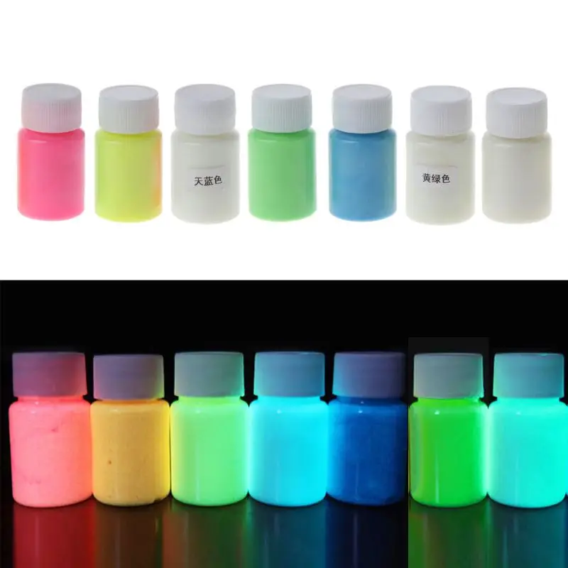

Glow in The Dark Liquid Luminous Pigment Non-Toxic for Paint Nails Resin Makeup