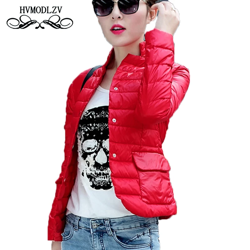 Костюм воротник короткий пуховик в спортивном стиле из хлопка куртка для женщин