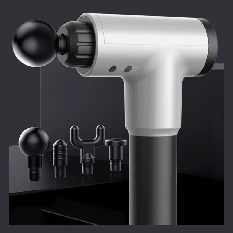 Электрический массажный пистолет массажер для расслабления мышц вибрирующий