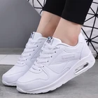 Женские кроссовки для бега SWYIVY, белые кроссовки из искусственной кожи, уличные спортивные дышащие кроссовки, 2019