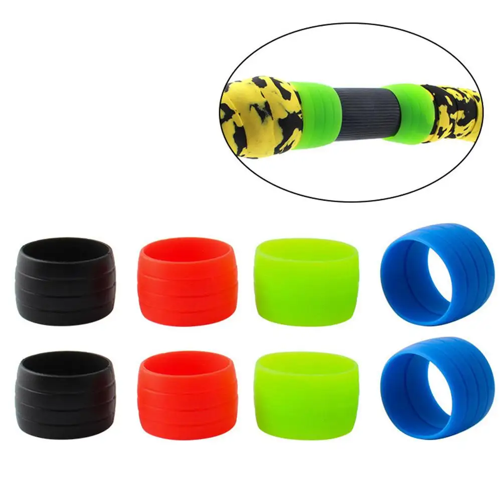 

2pcs Cycling Handlebar Tape Fixing Ring Anti Slip Silicone Protective Sleeve for Road Bike MTB Bicycle Parts