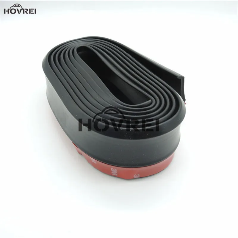 Универсальная защита для передней юбки автомобиля 2 5 метра передние бамперы губ