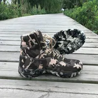 Камуфляжные ботинки с высокими берцами, размеры 38-46.#5