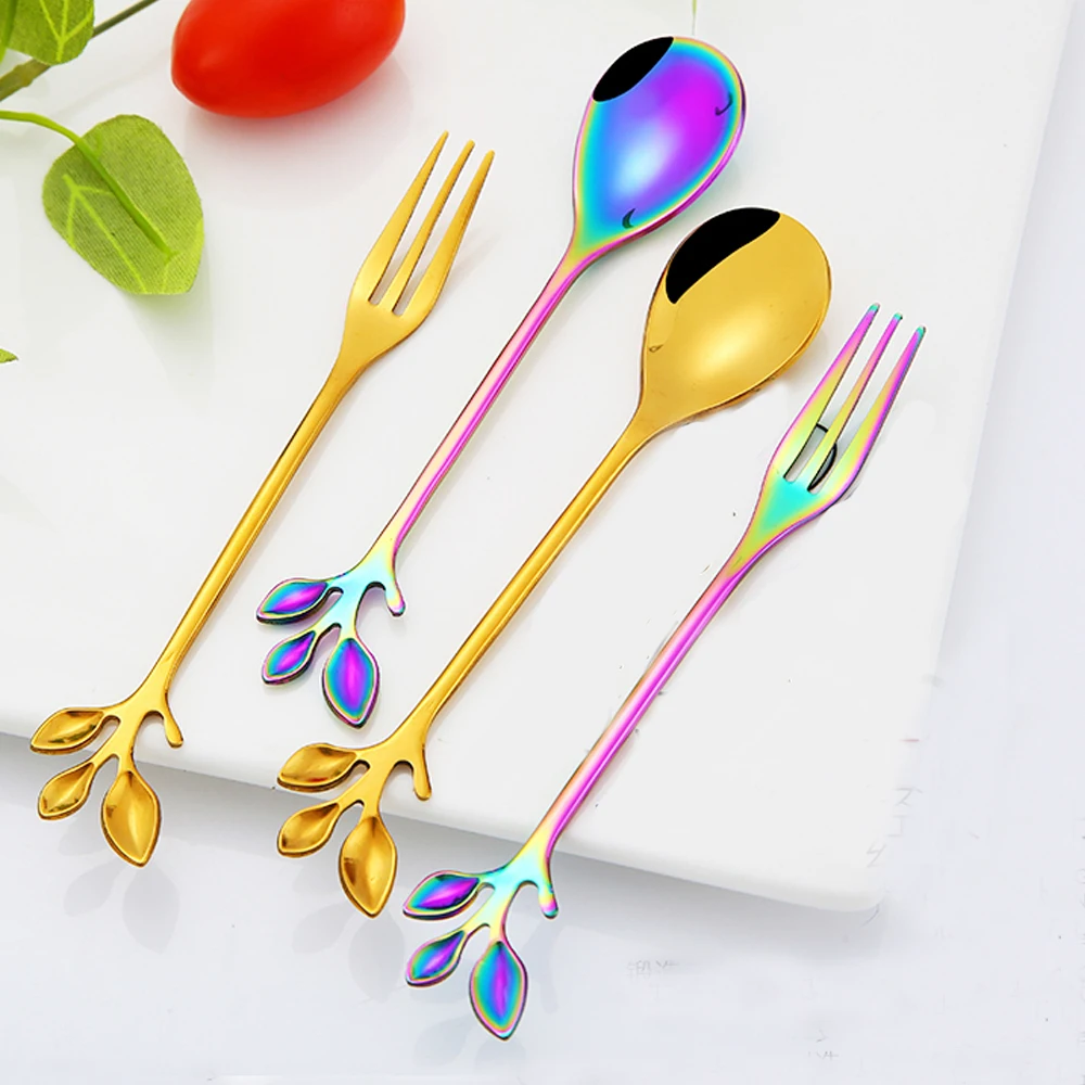 1 шт. кофейная ложка из нержавеющей стали|Вилки| |