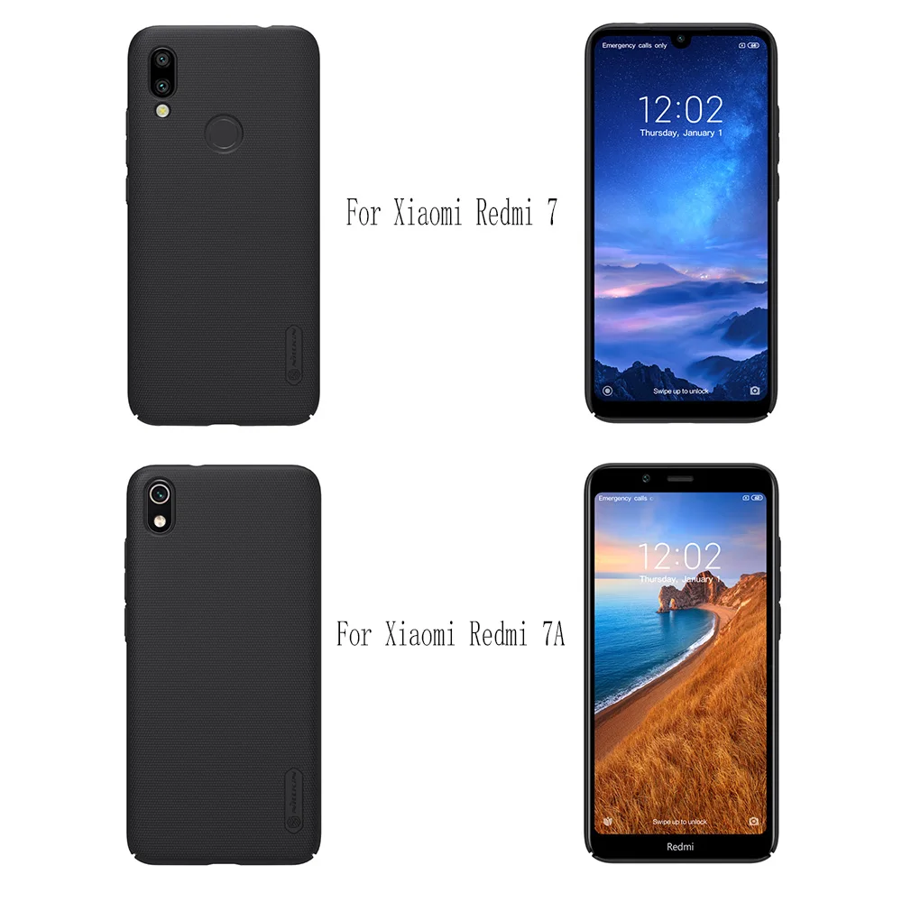 Чехол Nillkin для xiaomi Redmi 9/9A/9C redmi 8/8A / 7/7A/ 6/6A/6 Pro/5/5A Матовый Жесткий чехол-накладка из