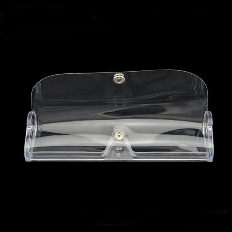 1 шт. прозрачный пластиковый защитный чехол для очков и солнцезащитных |