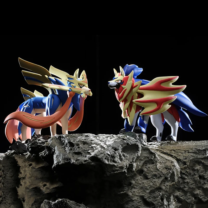 Японские Оригинальные экшн-фигурки Takara Tomy Pokemon Zamazenta VS Zacian игрушки искусственные