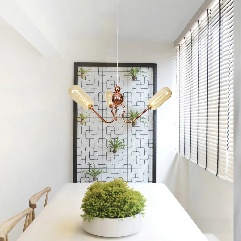 Europe Light Luxury Modern Restaurant Living Room Dining Table Simple Fashion Coffee Shop Milk Tea Clothing Chandelier | Освещение