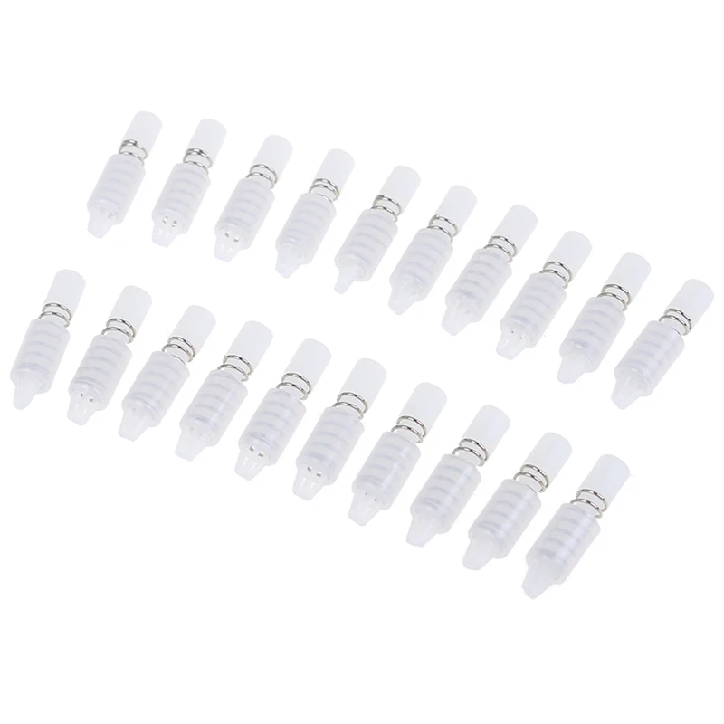 20 pcs/lot 22mm Heatsink Cooling Fan Spring Rivet Fastener Push Pin Mounting Screw White Color | Обустройство дома