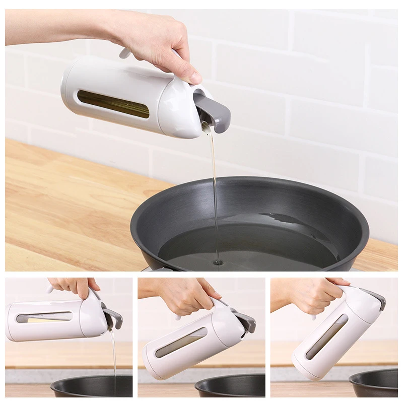 Диспенсер для масла стеклянная бутылка оливкового Герметичная Бутылка соуса