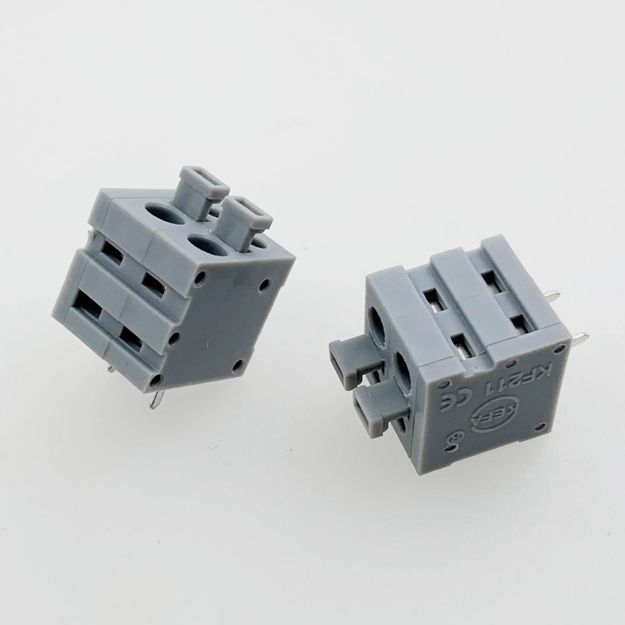 KF211V 5,0 2P~ 12P PCB Пружинные клеммные блоки DG211V 5,0 мм 2PIN~ 12PIN Феникс контакт DEGSON KEFA
