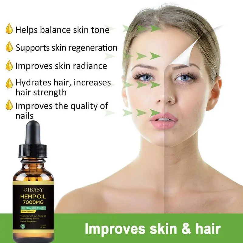 7000 мг органическое масло семян конопли экстракт биоактивной капли для