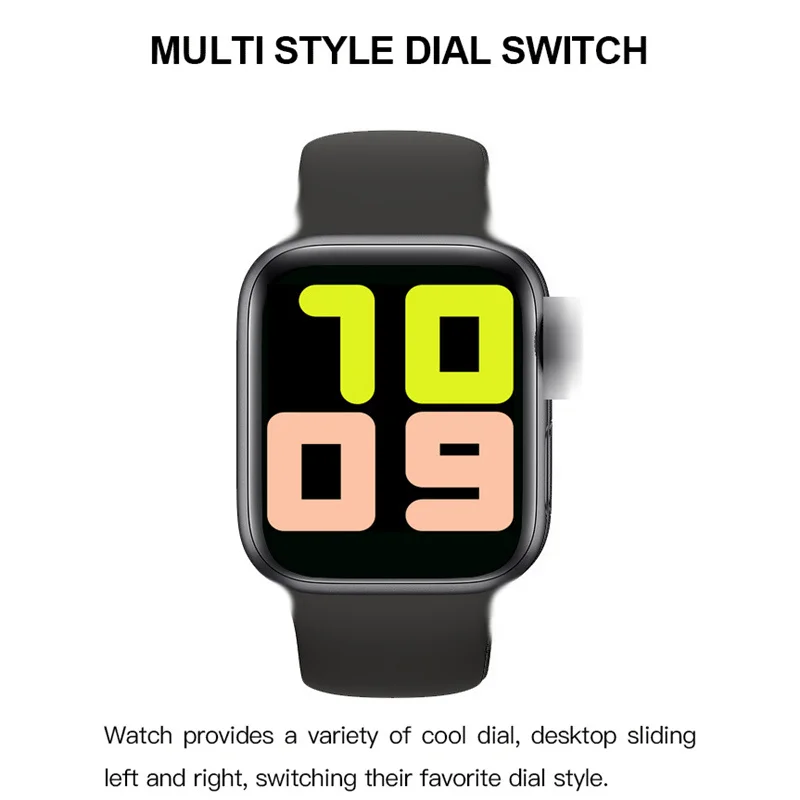 

Original IWO 13 T500 Smart Watch 2021 Bluetooth Call 44mm DIY Faces HeartRate Monitor Blood Pressure SmartWatch IOS Android