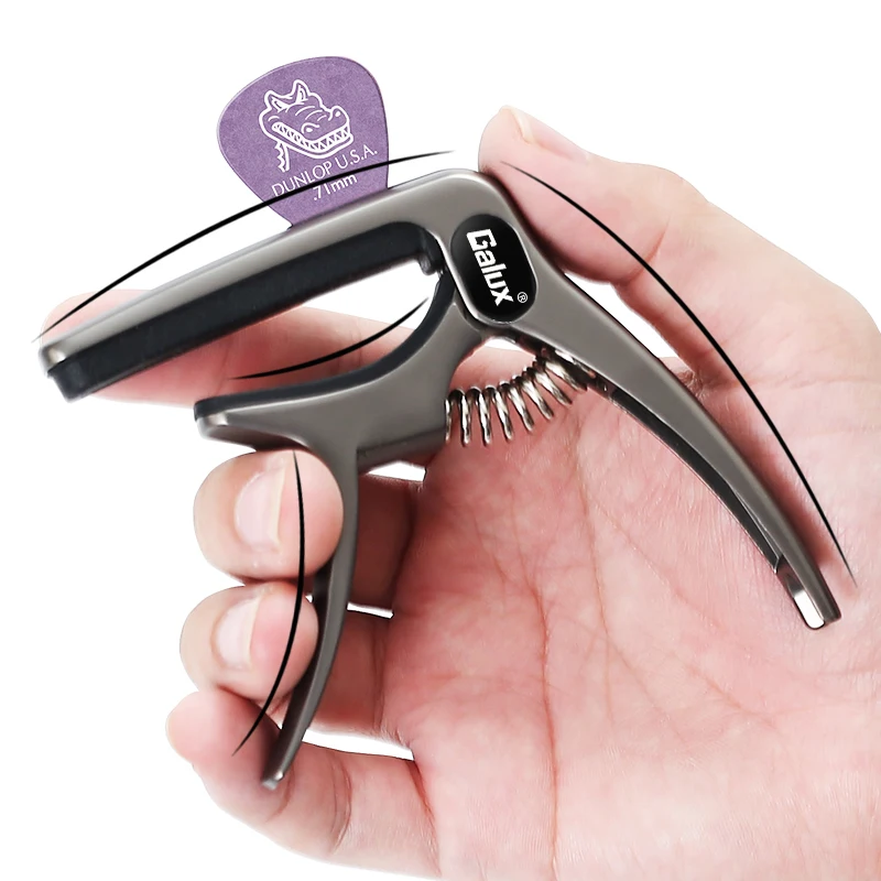 

Flanger Colorful Guitar Capo Universal Zinc Alloy Metal Quick Change Clamp Acoustic Classic Electric Guitar Capos Accessories