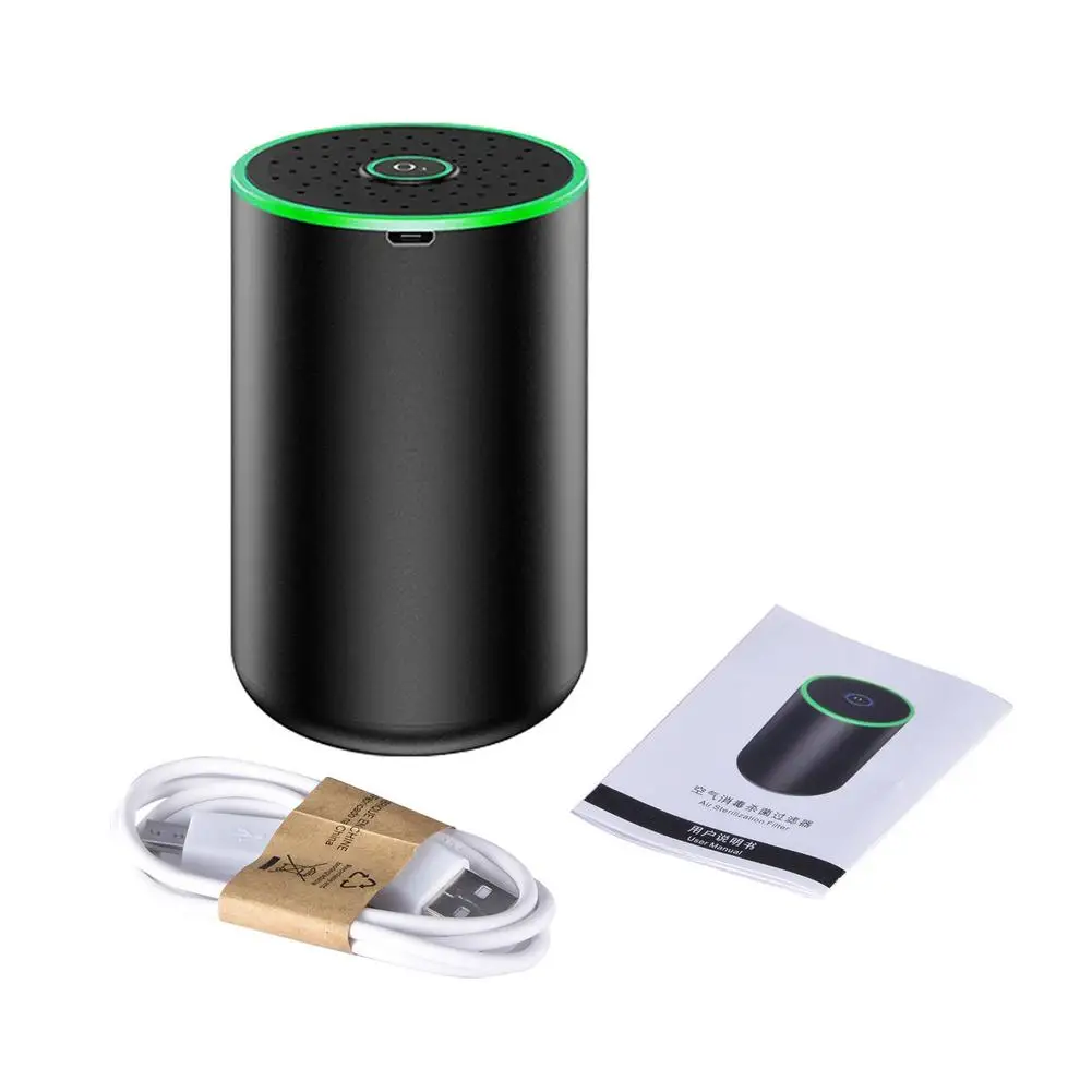 Wireless Portable Car Diffuser Humidifier Low Noise Auto Air Purifier Freshener Ozone Generator With LED Light | Автомобили и