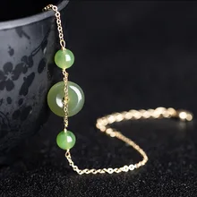 Женские Ювелирные изделия 14K браслет позолоченные целебные