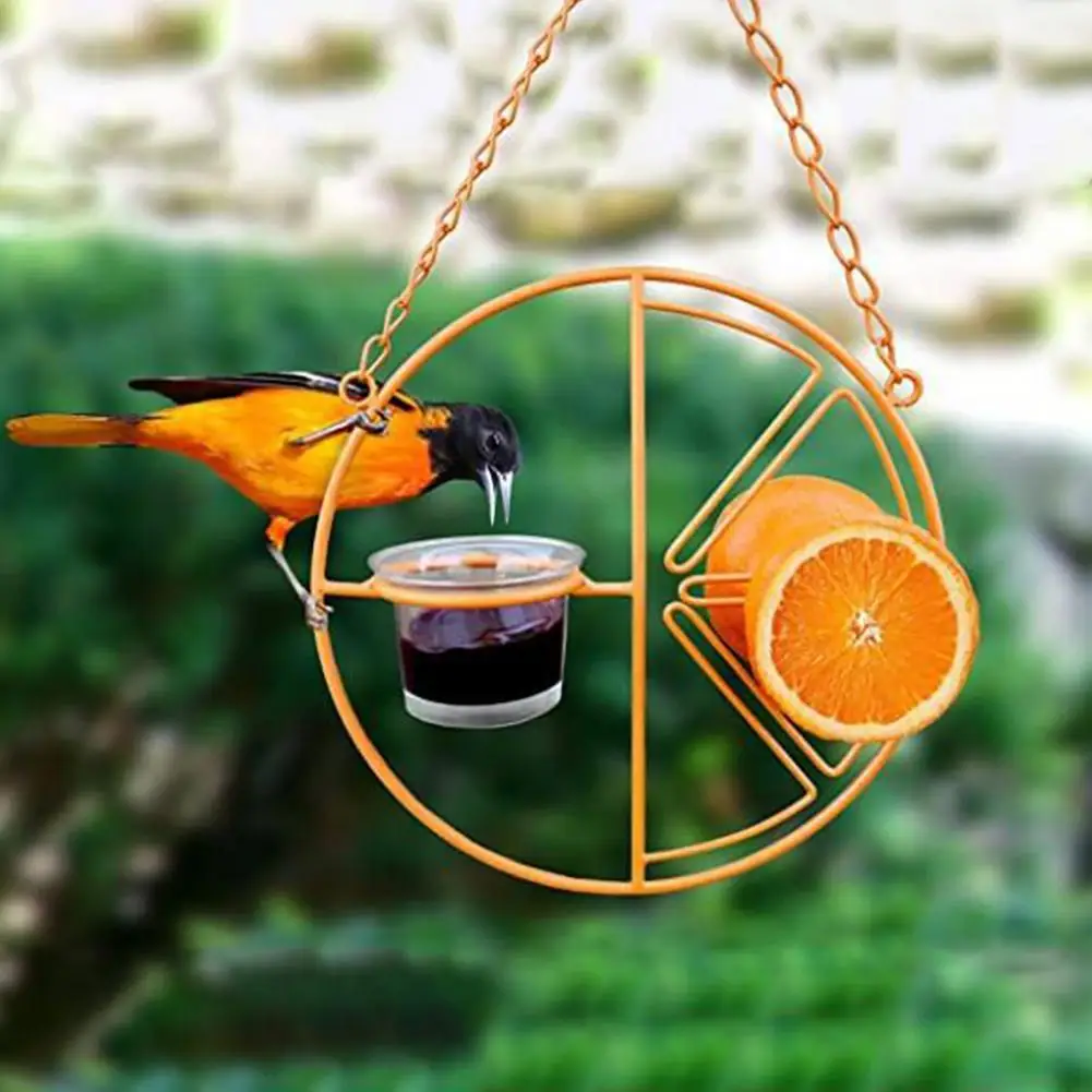 

Bird Feeder Decorative Delicate Portable Automatic Hummingbird Hanging Food Feeder Garden Bird Supplies House Type Bird Feeder