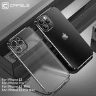 Оригинальный чехол Cafele для iPhone 12 Pro Max с закругленным краем и матовым чехлом для iPhone 12 Mini Противоударная задняя крышка
