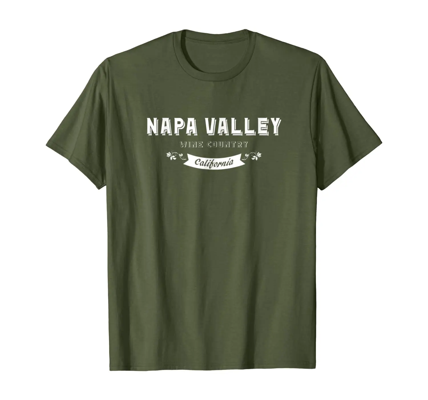 Рубашка с надписью Napa Valley Wine Country Калифорния | Мужская одежда