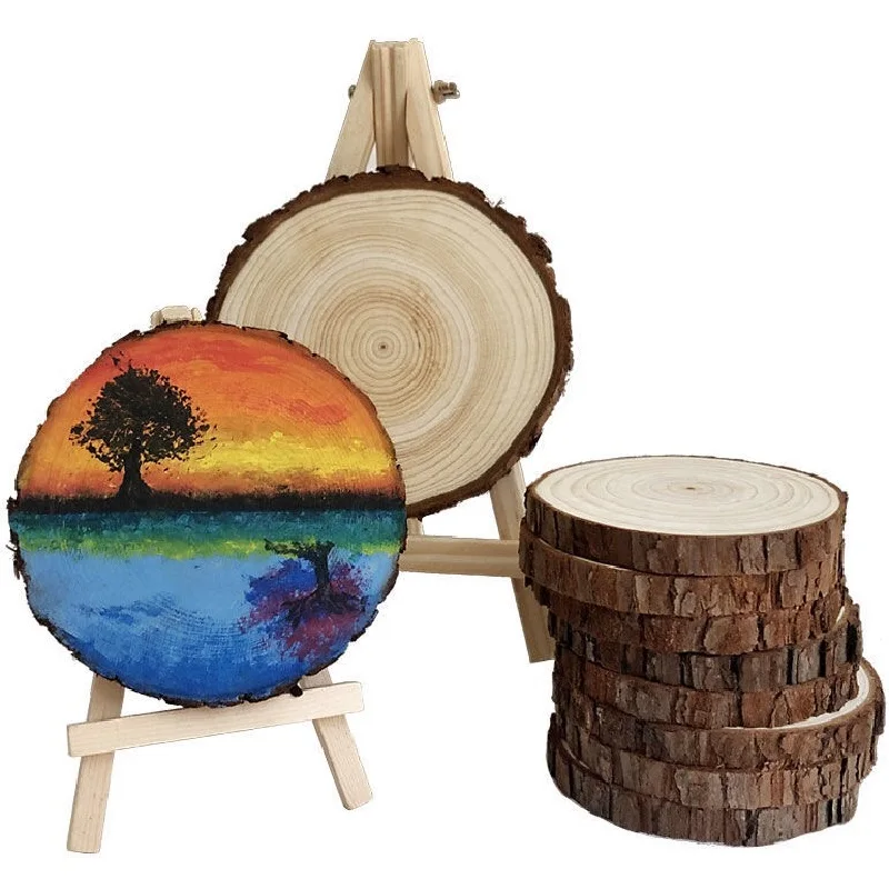 

1 шт., деревянная доска для рисования, 17-18 см