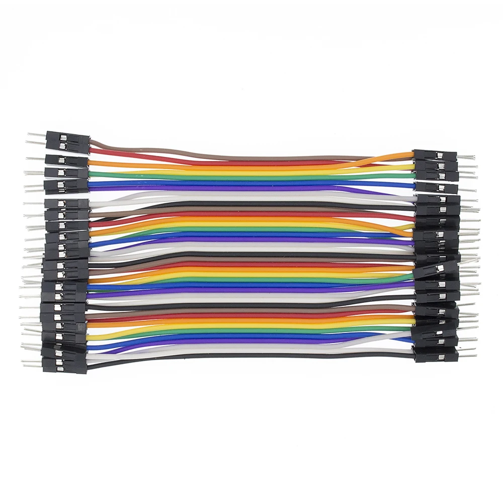 2,54 мм Dupont Line 20 см 10 см 40Pin Male to Male+ Female to Female Jumper Wire Dupont Cable DIY KIT