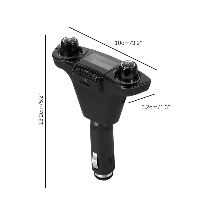 Беспроводной автомобильный mp3-плеер с Bluetooth fm-передатчик радио ЖК-дисплей USB