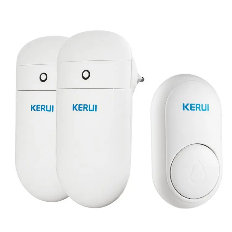 kit 5 KERUI регулируемый уровень громкости дверной звонок M518 домашний самогенерирующий беспроводной дверной звонок умный электронный пульт дистанционного управления дверной звонок - Color: kit 5