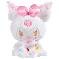 20cm kuromi pure white plush toys original anime sanrio melody cinnamorol white princess dress plush doll childrens girl gift