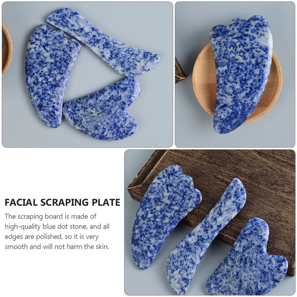 

1pc Facial Tool Face Body Scraping Plate Massaging Tool (Assorted Color)