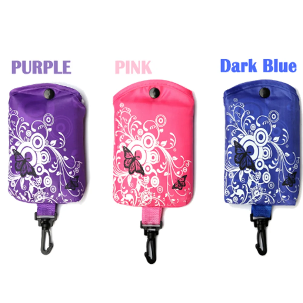 Карманная Сумка бабочка для покупок экологически чистая складная сумка на плечо