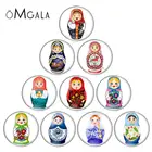 Матрёшка русская, 10 шт., 8 мм10 мм12 мм18 мм20 мм25 мм