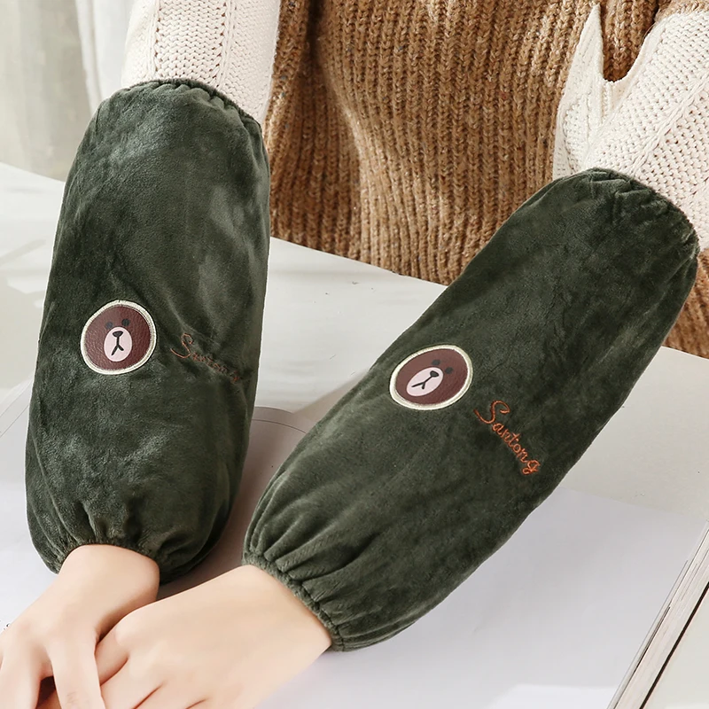 Осенне-зимние корейские теплые плюшевые мужские и женские взрослые рабочие