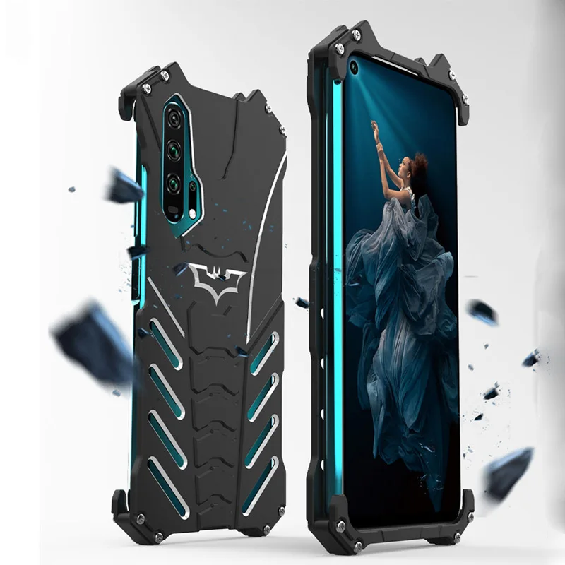 Чехол для HUAWEI Honor 20 Pro оригинальный телефон Роскошный Алюминиевый металлический