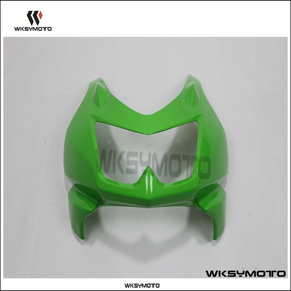 

Настраиваемый, подходит для Kawasaki Ninja 250R EX250 2008-2012 2010 2011 передний верхний обтекатель фары Cowl Nose w3