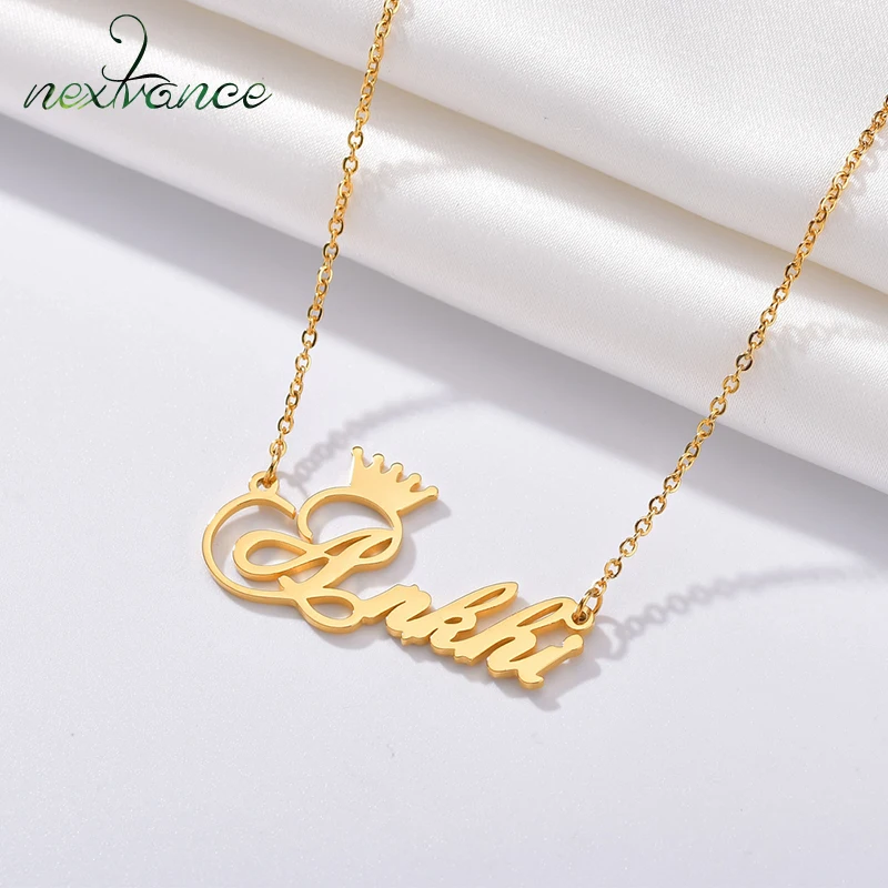 Ожерелье Nextvance из нержавеющей стали с индивидуальным именем для мужчин и