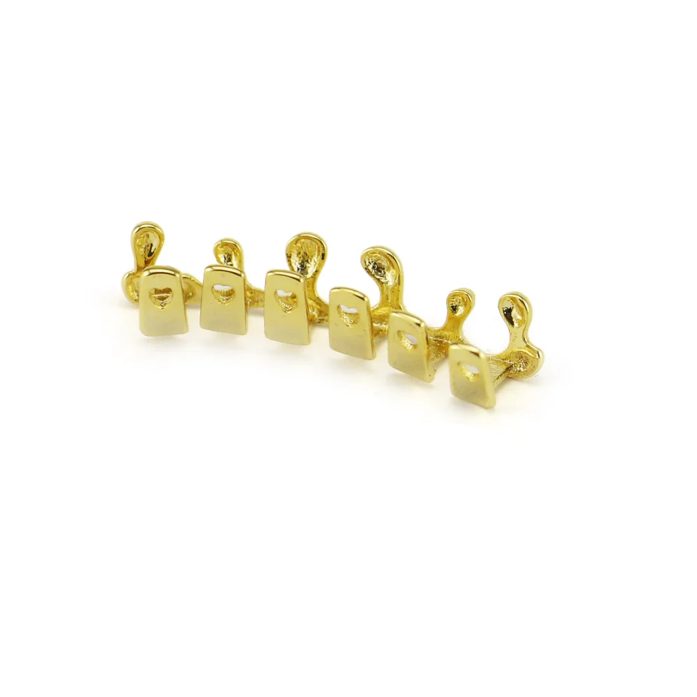 Льдом Для мужчин и женщин в стиле хип-хоп зуб решетки Кепки 6 нижний зубные