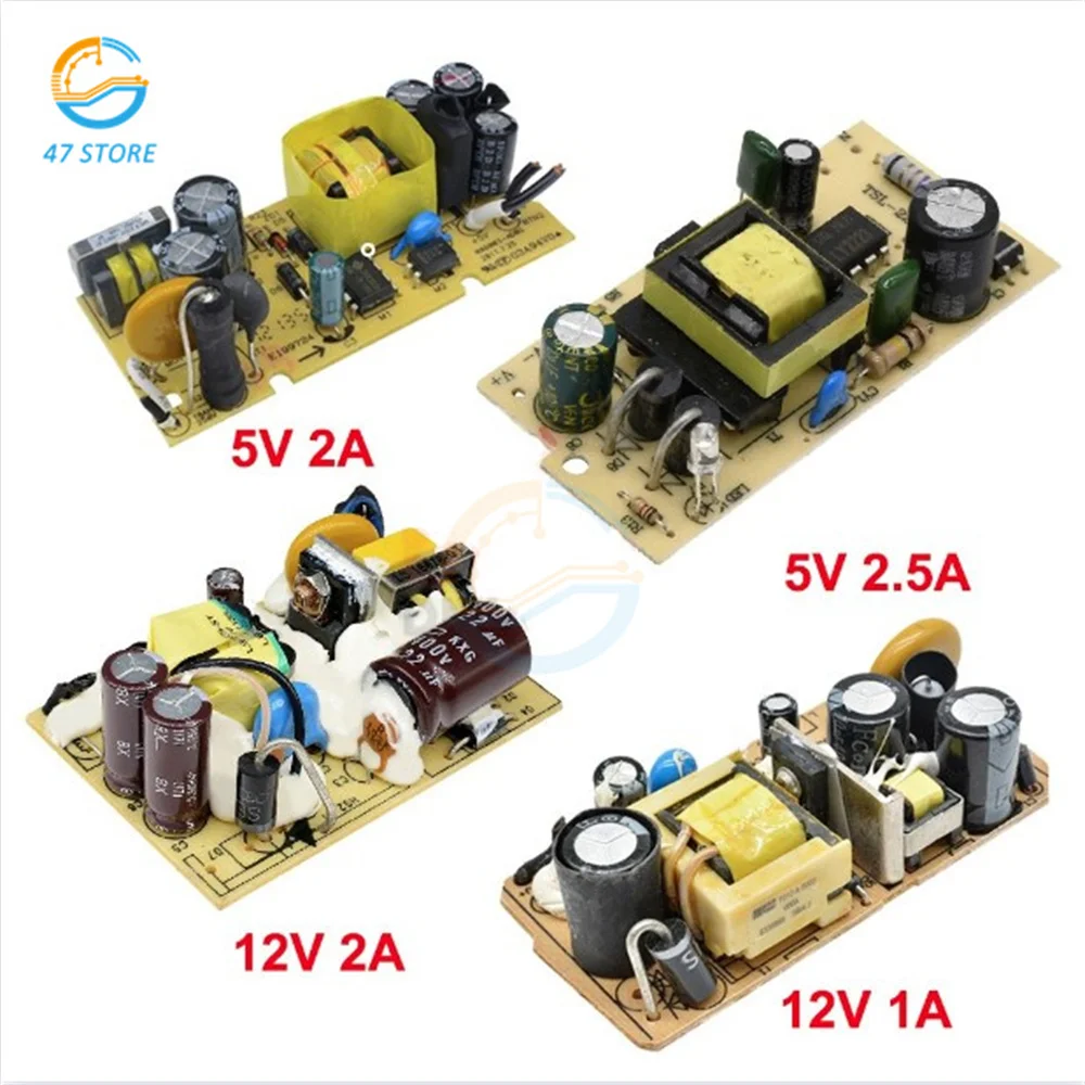 AC DC 12V 2A импульсный модуль источник питания регулятор напряжения Переключатель