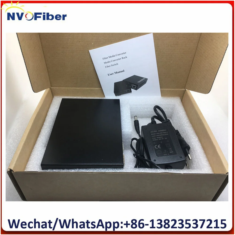 10/100 базовый волоконно-Ethernet медиа трансивер 100 Мбит/с Megabit 2SFP 8RJ45