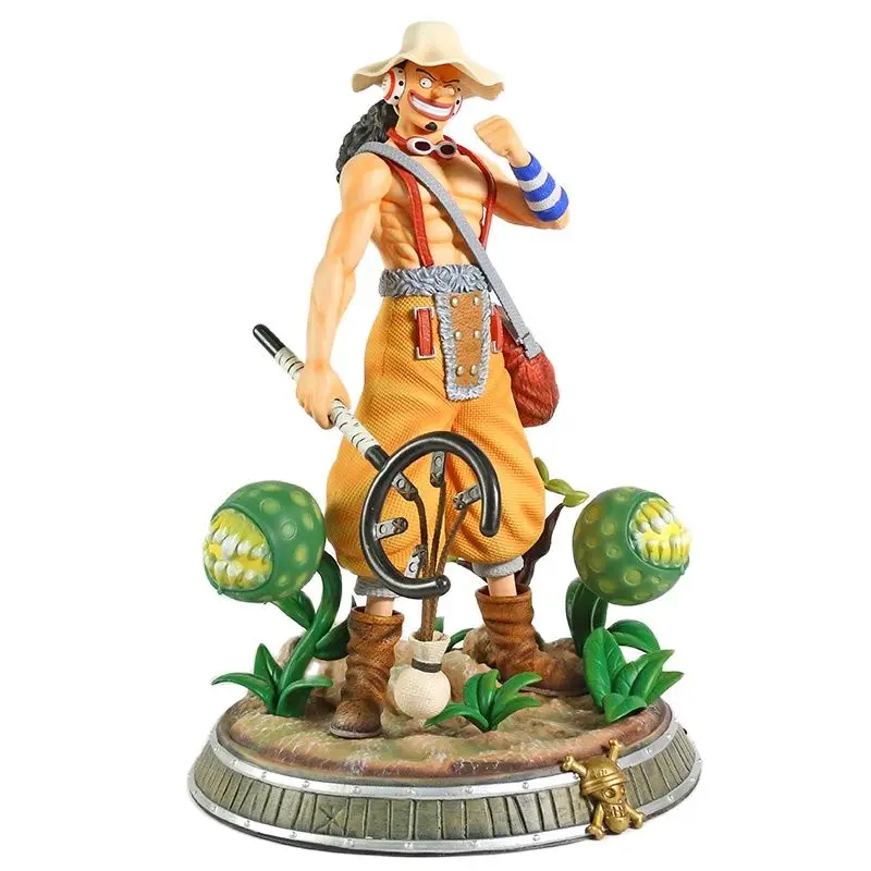 Аниме Фигурка Usopp Боже реальная фигурка игрушка для детей подарок может излучать