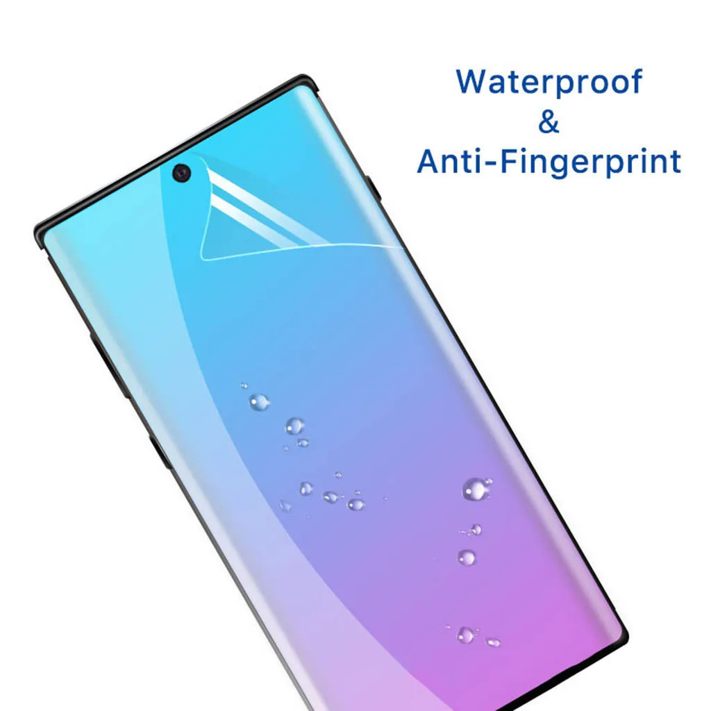 Soft Hydrogel Transparent Screen Protection Film For Samsung Galaxy Note 10 + Anti-fall Protectors Защитное Стекло | Мобильные