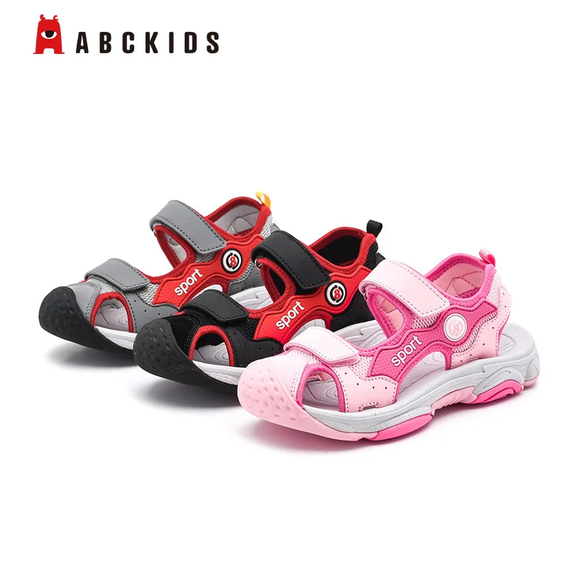 

Abckids boys' Baotou sandals summer new kids' beach shoes 2021 girls' Baotou sandals