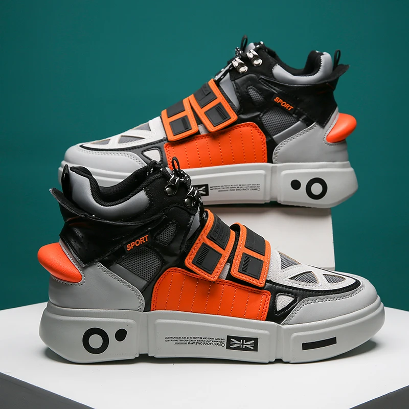 

Кроссовки мужские в стиле ретро, повседневная обувь в стиле хип-хоп, Нескользящие, для улицы, прогулочная обувь, 2021