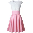 Женское кружевное коктейльное мини-платье, летнее платье без рукавов с широким подолом, повседневная однотонная одежда на бретелях с открытой спиной