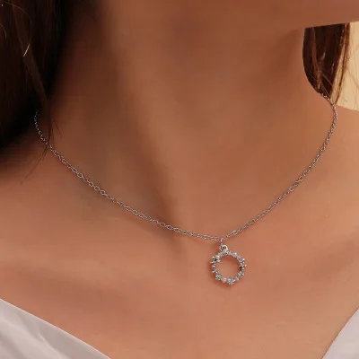 

Fashion And Exquisite Clavicle Chain White Imitation Pearl Necklace Star Moon Butterfly Heart Shape Women's Jewelry Gifts
