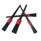 4 шт. щетка для детали, щетка для мойки автомобиля, интерьер автомобиля, интерьера, обода, приборной панели, вентиляционного отверстия, инструмент для отделки деталей