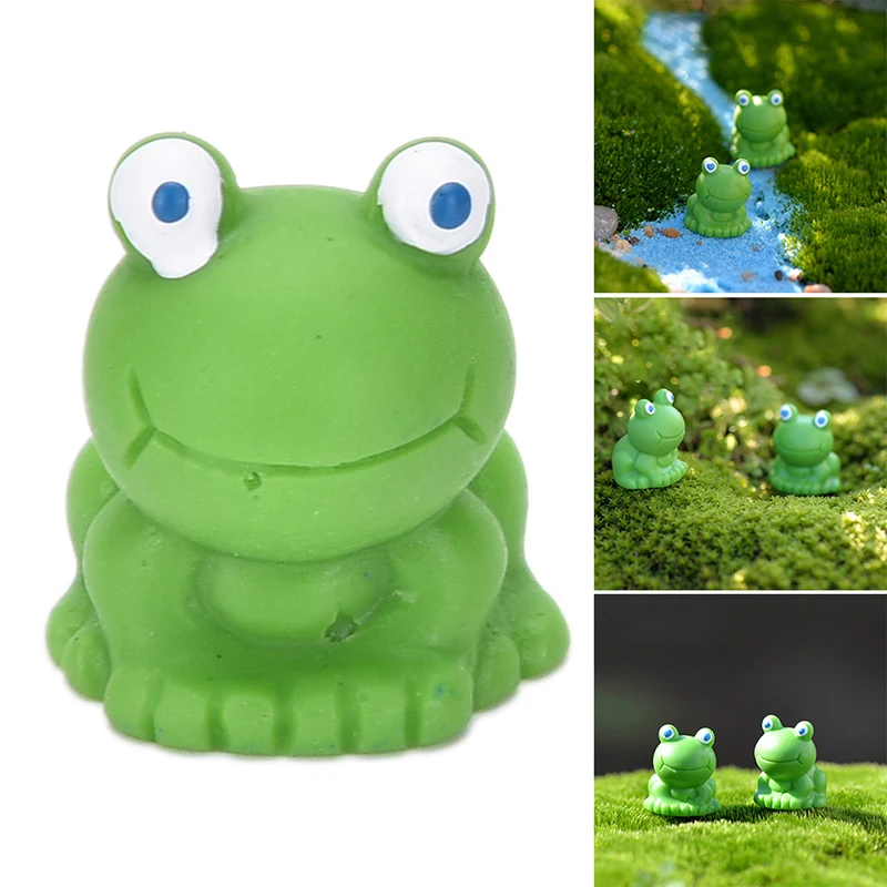 1 шт. миниатюрный лягушка Мини домашнее животное для кукольного домика