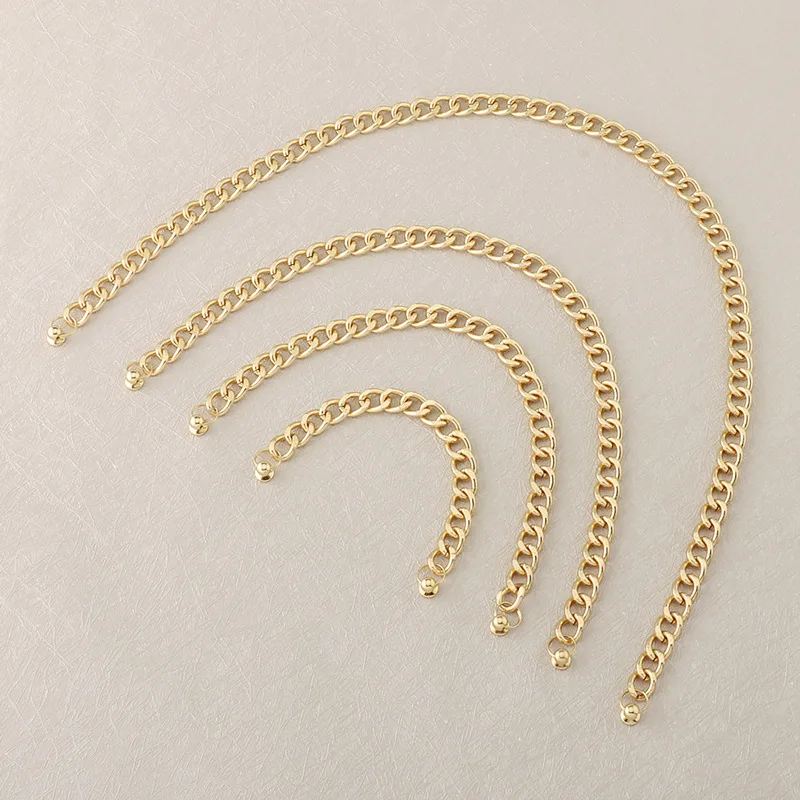 diy mobile phone case diagonal chain mobile phone case decoration chain luggage chain jewelry accessories free global shipping