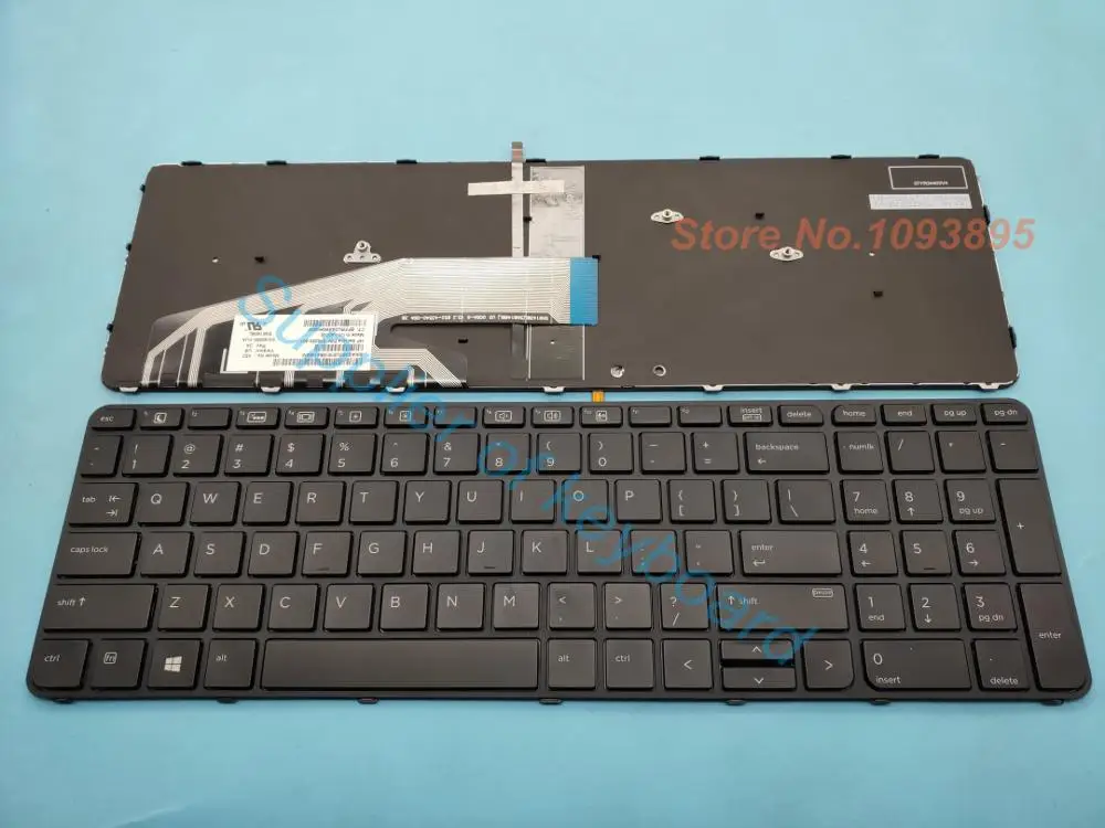 Оригинальная новая английская клавиатура для ноутбука HP PROBOOK 650 G2 655 с подсветкой